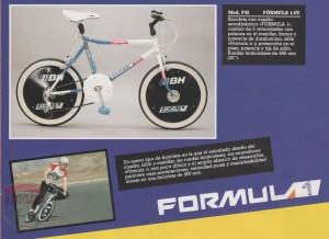 Catalogo BH BMX juvenil formula 1